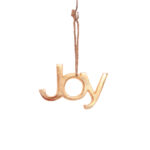 JOY ΧΡΙΣΤΟΥΓΕΝΝΙΑΤΙΚΟ ΣΤΟΛΙΔΙ 7x0.5x10cm ΑΛΟΥΜΙΝΙΟ ΧΡΥΣΟ 023817