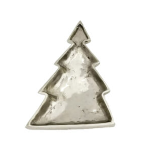 SNIDEN XMAS ΠΙΑΤΕΛΑ 32x18x5cm ΑΛΟΥΜΙΝΙΟ ΑΣΗΜΙ 027086