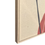 BELEZA SAGRADA ΠΙΝΑΚΑΣ ΔΙΑΚΟΣΜΗΣΗΣ ΜΕ ΚΟΡΝΙΖΑ 80x120x4cm ΚΑΜΒΑΣ ΠΟΛΥΧΡΩΜΟ ΞΥΛΟ ΦΥΣΙΚΟ 029732 - Image 3