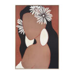BELEZA SAGRADA ΠΙΝΑΚΑΣ ΔΙΑΚΟΣΜΗΣΗΣ ΜΕ ΚΟΡΝΙΖΑ 80x120x4cm ΚΑΜΒΑΣ ΠΟΛΥΧΡΩΜΟ ΞΥΛΟ ΦΥΣΙΚΟ 029733