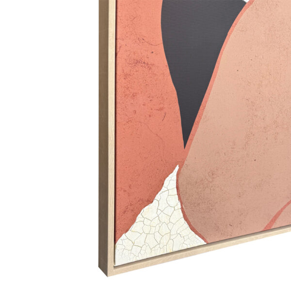 BELEZA SAGRADA ΠΙΝΑΚΑΣ ΔΙΑΚΟΣΜΗΣΗΣ ΜΕ ΚΟΡΝΙΖΑ 80x120x4cm ΚΑΜΒΑΣ ΠΟΛΥΧΡΩΜΟ ΞΥΛΟ ΦΥΣΙΚΟ 029733 - Image 3