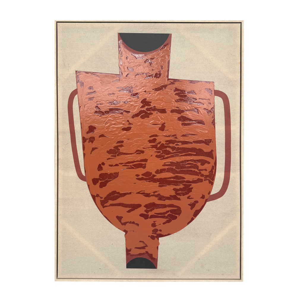 029737-s4yti-first-_1 ART POTERIE ΠΙΝΑΚΑΣ ΔΙΑΚΟΣΜΗΣΗΣ ΜΕ ΚΟΡΝΙΖΑ 80x120x4cm ΚΑΜΒΑΣ ΠΟΛΥΧΡΩΜΟ ΞΥΛΟ ΦΥΣΙΚΟ 029737 - Image 1