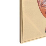 ART POTERIE ΠΙΝΑΚΑΣ ΔΙΑΚΟΣΜΗΣΗΣ ΜΕ ΚΟΡΝΙΖΑ 80x120x4cm ΚΑΜΒΑΣ ΠΟΛΥΧΡΩΜΟ ΞΥΛΟ ΦΥΣΙΚΟ 029737 - Image 3