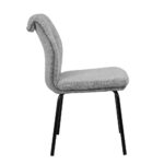 KOBI ΚΑΡΕΚΛΑ ΓΚΡΙ ΑΝΟΙΧΤΟ ΜΑΥΡΟ ΜΑΤ 62.5x45.5x88cm 03-1188 - Image 3