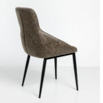 TOSCA ΚΑΡΕΚΛΑ ΚΑΦΕ ΜΑΥΡΟ ΜΑΤ 61.5x58x91cm 03-1193 - Image 5