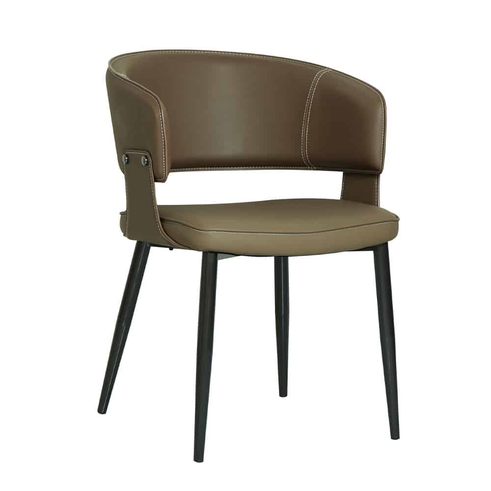03-1253-oqMPQ-first-_1 ARCUS ΚΑΡΕΚΛΑ ΚΑΦΕ ΑΝΟΙΧΤΟ ΜΑΥΡΟ 58x53.5x77cm 03-1253 - Image 1