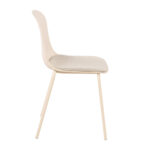 PADDED ΚΑΡΕΚΛΑ OFF WHITE 51x53x85cm 03-1312 - Image 3
