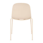 PADDED ΚΑΡΕΚΛΑ OFF WHITE 51x53x85cm 03-1312 - Image 4