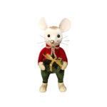 ROYAL MOUSE MAN ΧΡΙΣΤΟΥΓΕΝΝΙΑΤΙΚΟ ΣΤΟΛΙΔΙ ΠΟΝΤΙΚΙ 10x14x26cm FOAM ΠΟΛΥΧΡΩΜΟ ΒΕΛΟΥΔΟ 030313