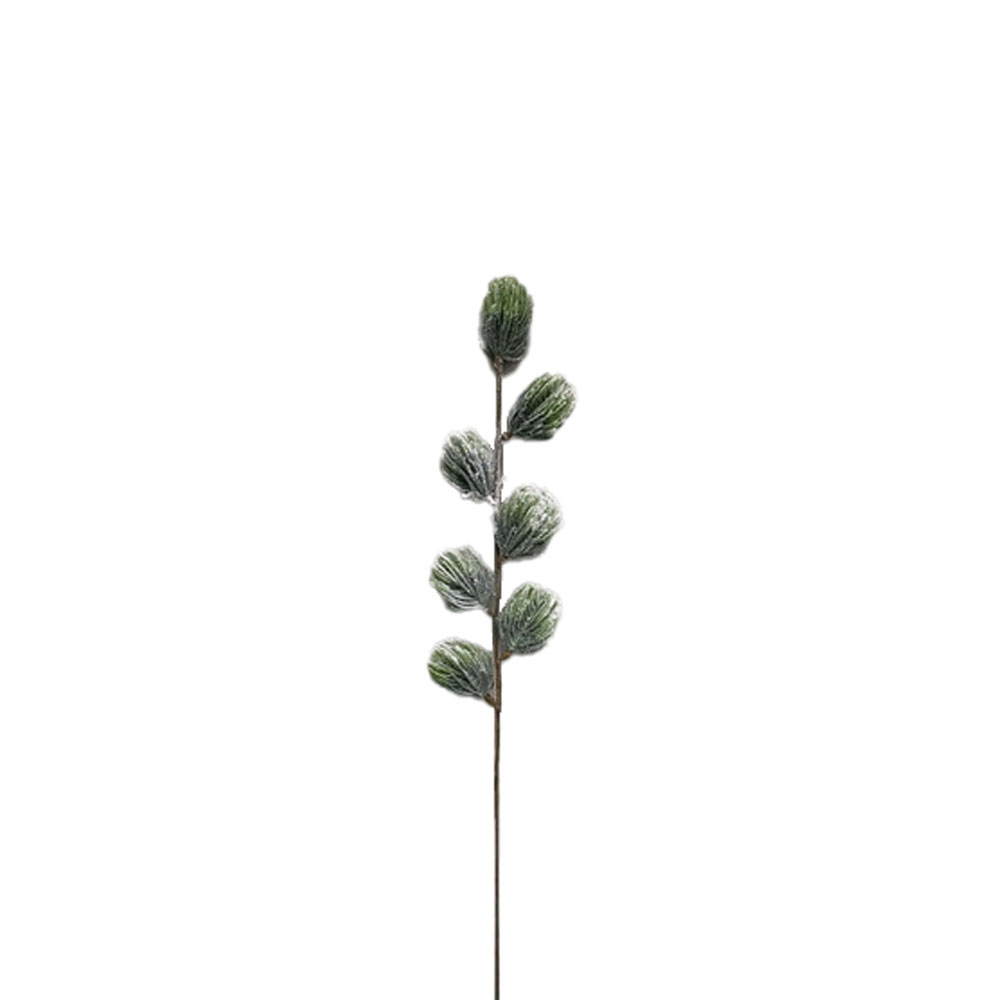 030341-fgd5C-first-_1 XMAS BRANCH ΧΡΙΣΤΟΥΓΕΝΝΙΑΤΙΚΟ ΚΛΑΔΙ 70cm PVC ΠΡΑΣΙΝΟ 030341 - Image 1