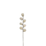 XMAS BRANCH ΧΡΙΣΤΟΥΓΕΝΝΙΑΤΙΚΟ ΚΛΑΔΙ 70cm PVC ΛΕΥΚΟ 030342