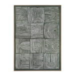 TUPIK ΠΙΝΑΚΑΣ ΔΙΑΚΟΣΜΗΣΗΣ ΜΕ ΚΟΡΝΙΖΑ 100x140x4cm ΚΑΜΒΑΣ ΠΡΑΣΙΝΟ ΜΠΕΖ ΞΥΛΟ ΦΥΣΙΚΟ 031359
