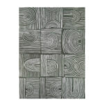 TUPIK ΠΙΝΑΚΑΣ ΔΙΑΚΟΣΜΗΣΗΣ ΜΕ ΚΟΡΝΙΖΑ 100x140x4cm ΚΑΜΒΑΣ ΠΡΑΣΙΝΟ ΜΠΕΖ ΞΥΛΟ ΦΥΣΙΚΟ 031359 - Image 2
