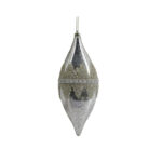 DIAMOND ΧΡΙΣΤΟΥΓΕΝΝΙΑΤΙΚΗ ΜΠΑΛΑ 10x28cm ΠΛΑΣΤΙΚΟ ΣΑΜΠΑΝΙ 033020