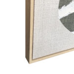 SLATE B ΠΙΝΑΚΑΣ ΔΙΑΚΟΣΜΗΤΙΚΟΣ ΜΕ ΚΟΡΝΙΖΑ 75x100x4cm ΚΑΜΒΑΣ ΛΑΔΙ ΜΠΕΖ ΛΕΥΚΟ ΞΥΛΟ 033030 - Image 3