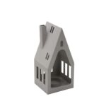 CASA ΧΡΙΣΤΟΥΓΕΝΝΙΑΤΙΚΟ ΔΙΑΚΟΣΜΗΤΙΚΟ ΡΕΣΩ 10x9x21cm ΜΕΤΑΛΛΟ ΛΕΥΚΟ 033240