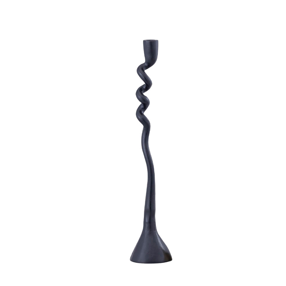 034369-Qzp3v-first-_1 ESTILO ΚΗΡΟΠΗΓΙΟ 11x10x54cm ΑΛΟΥΜΙΝΙΟ ΜΑΥΡΟ 034369 - Image 1