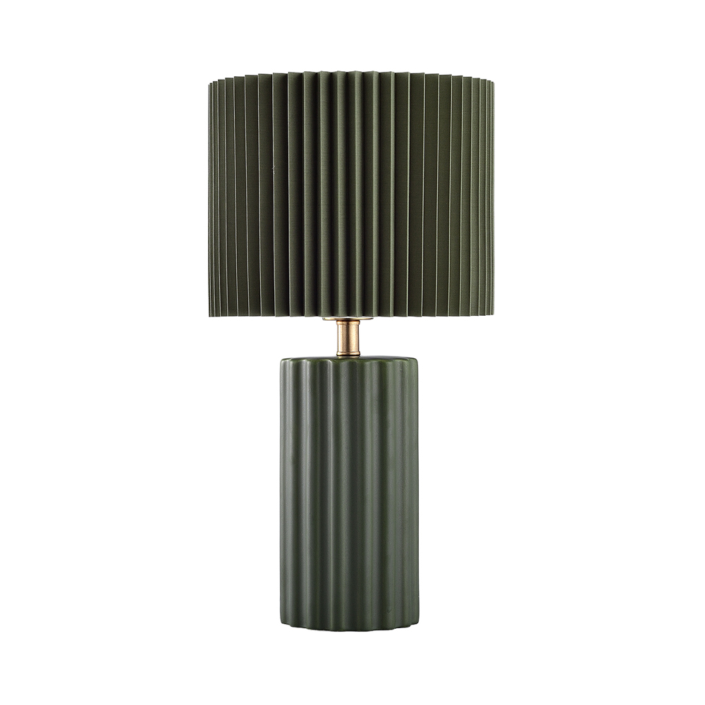 035307-eoXUk-first-_1 RIBLINE ΦΩΤΙΣΤΙΚΟ ΕΠΙΤΡΑΠΕΖΙΟ 25x25x46cm ΚΕΡΑΜΙΚΟ ΠΡΑΣΙΝΟ ΥΦΑΣΜΑ ΠΡΑΣΙΝΟ 035307 - Image 1