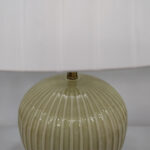 SERA ΦΩΤΙΣΤΙΚΟ ΕΠΙΤΡΑΠΕΖΙΟ 35x35x52cm ΚΕΡΑΜΙΚΟ ΛΑΔΙ ΜΕΤΑΞΩΤΟ ΥΦΑΣΜΑ ΛΕΥΚΟ 035318 - Image 3