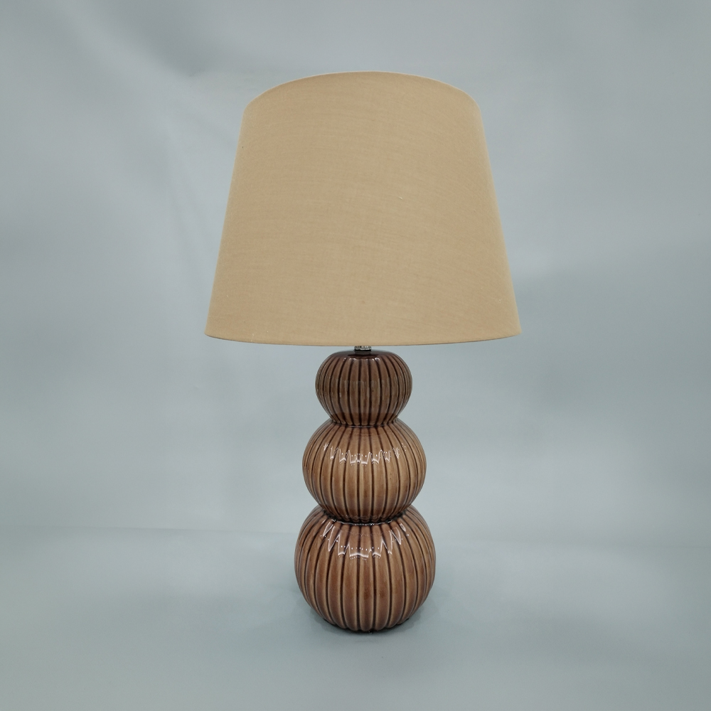 035326-WNDtp-first-_1 SOMA ΦΩΤΙΣΤΙΚΟ ΕΠΙΤΡΑΠΕΖΙΟ 35x35x56cm ΚΕΡΑΜΙΚΟ ΚΑΦΕ ΛΙΝΟ ΚΑΦΕ 035326 - Image 1
