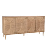SISAL ΜΠΟΥΦΕΣ 4ΠΟΡΤΕΣ ΦΥΣΙΚΟ 160x39x78.5cm 05-0828