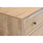 AMMOS ΚΟΜΟΤΑ 3ΣΥΡΤΑΡΙΑ ΦΥΣΙΚΟ ΜΕ RATTAN 90x39x79cm 09-1234 - Image 5
