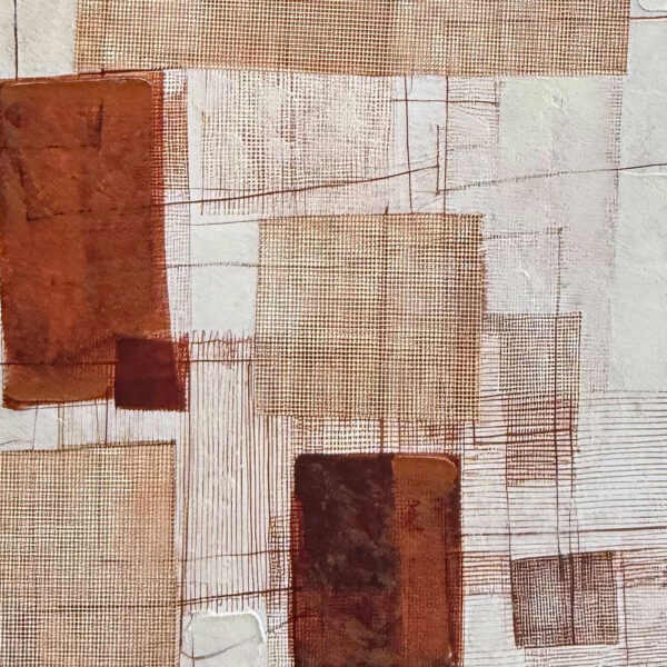 LINEE ΠΙΝΑΚΑΣ ΔΙΑΚΟΣΜΗΤΙΚΟΣ ΜΕ ΚΟΡΝΙΖΑ 80x120x4cm ΚΑΜΒΑΣ ΕΚΑΙ ΓΚΡΙ ΑΝΟΙΧΤΟ ΞΥΛΟ 201-0005 - Image 2