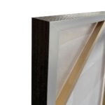 LINEE ΠΙΝΑΚΑΣ ΔΙΑΚΟΣΜΗΤΙΚΟΣ ΜΕ ΚΟΡΝΙΖΑ 80x120x4cm ΚΑΜΒΑΣ ΕΚΑΙ ΓΚΡΙ ΑΝΟΙΧΤΟ ΞΥΛΟ 201-0005 - Image 4