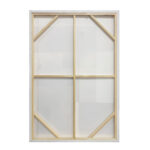 ATERNA ΠΙΝΑΚΑΣ ΔΙΑΚΟΣΜΗΤΙΚΟΣ ΜΕ ΚΟΡΝΙΖΑ 80x120x4cm ΚΑΜΒΑΣ ΚΑΦΕ ΜΠΕΖ PS 201-0010 - Image 5