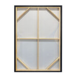 SIRKEL ΠΙΝΑΚΑΣ ΔΙΑΚΟΣΜΗΤΙΚΟΣ ΜΕ ΚΟΡΝΙΖΑ 80x120x4cm ΚΑΜΒΑΣ LEMON ΓΚΡΙ PS ΜΑΥΡΟ 201-0011 - Image 5