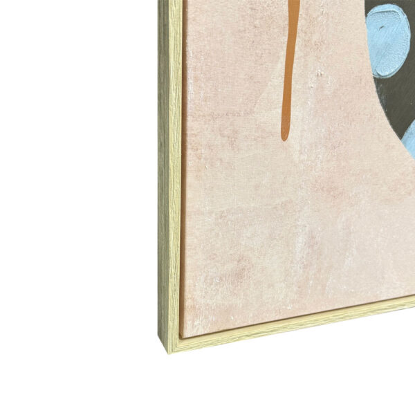 SOMBRA ΠΙΝΑΚΑΣ ΔΙΑΚΟΣΜΗΤΙΚΟΣ ΜΕ ΚΟΡΝΙΖΑ 120x80x4cm ΚΑΜΒΑΣ ΠΟΛΥΧΡΩΜΟ PS 201-0016 - Image 4