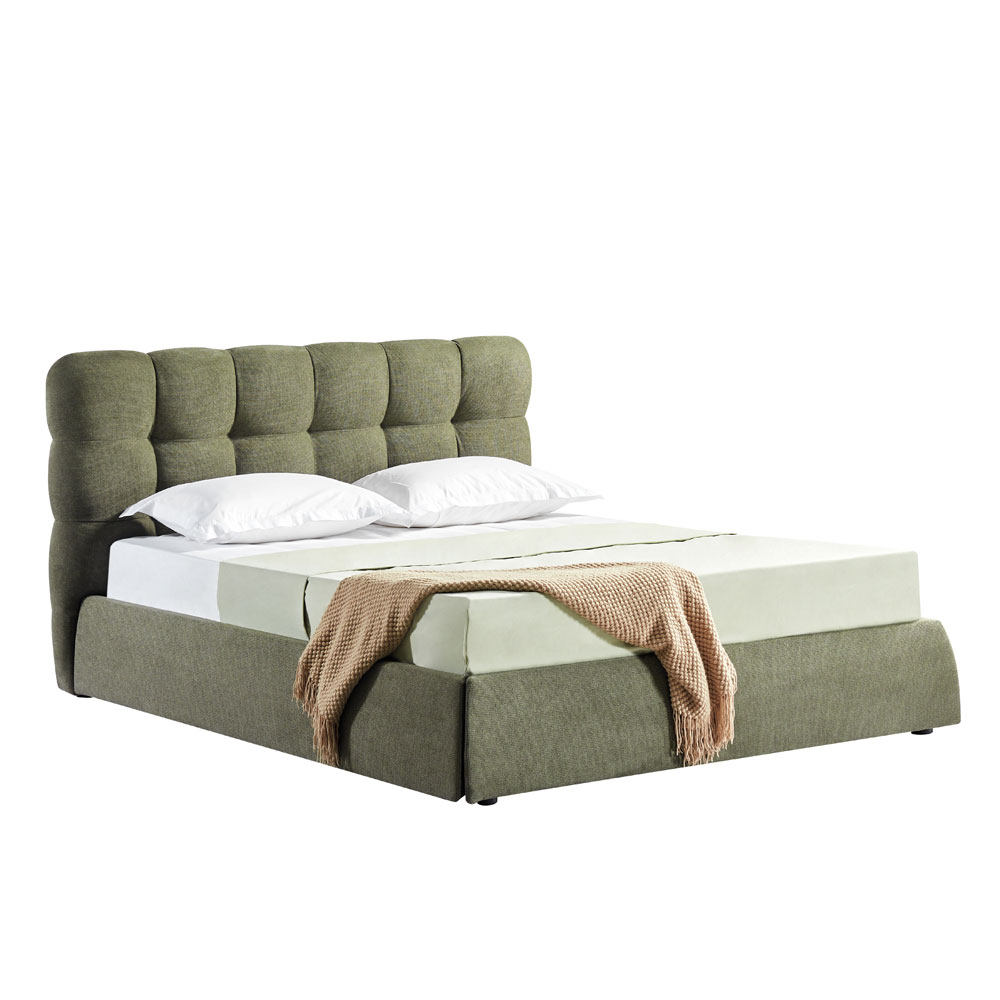 40-0040-hh2uV-first-_1 CHOCOLAT ΚΡΕΒΑΤΙ (ΓΙΑ ΣΤΡΩΜΑ 160x200cm) ΛΑΔΙ 220x184x109cm 40-0040 - Image 1