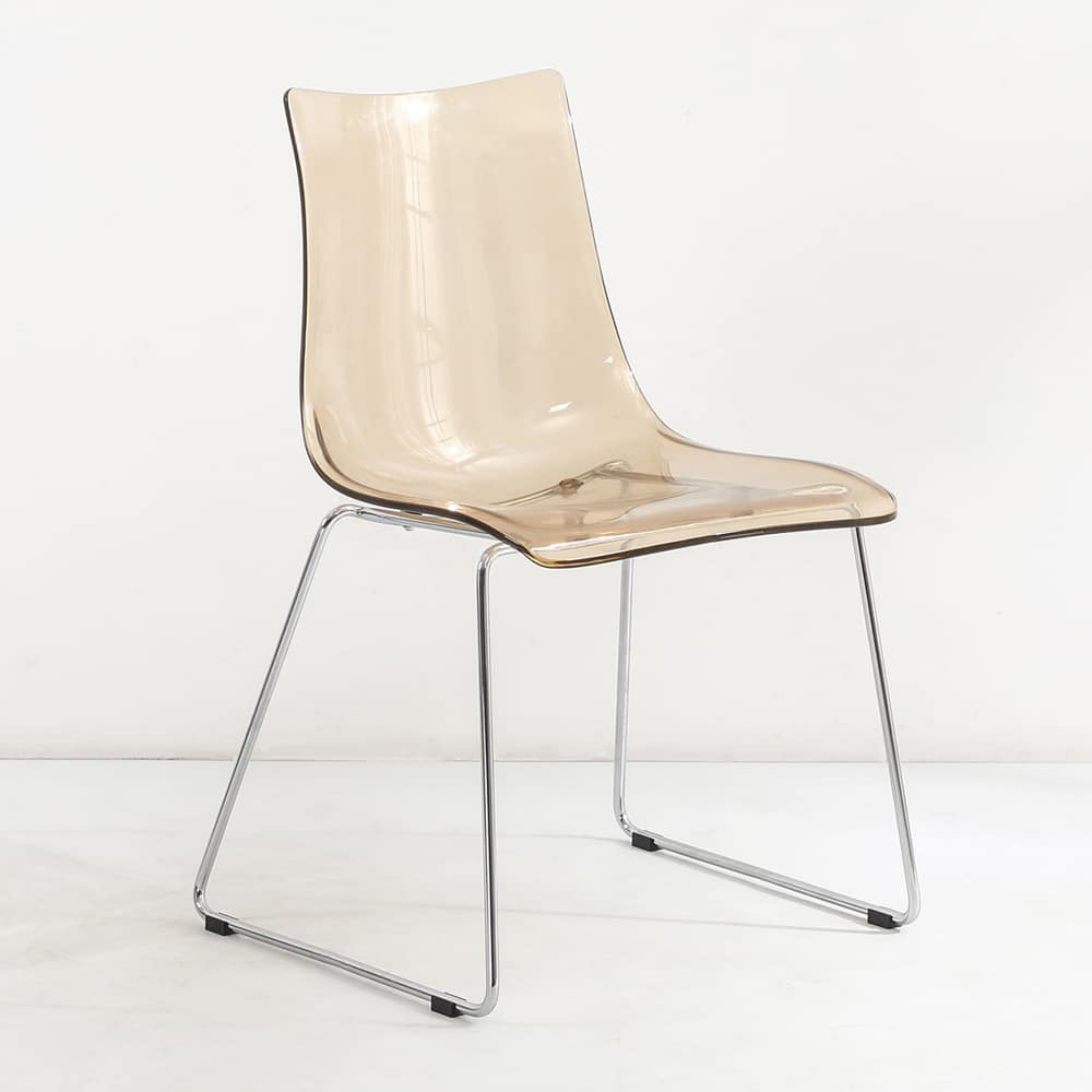 53-0083-AHFyE-first-_1 ELUCIA ΚΑΡΕΚΛΑ ΔΙΑΦΑΝΟ ΚΑΦΕ 53x52.2x80.5cm 53-0083 - Image 1