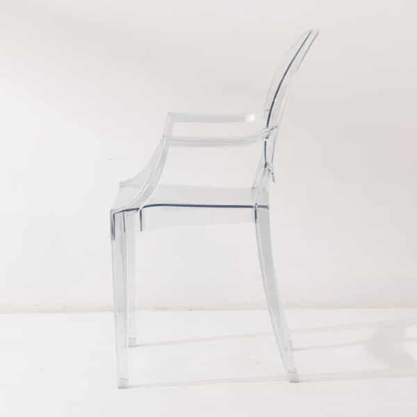 AERIS ΚΑΡΕΚΛΑ ΔΙΑΦΑΝΟ 56.5x53.5x92.5cm 53-0084 - Image 2