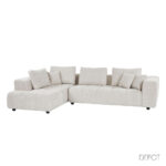 TOMOS ΚΑΝΑΠΕΣ ΓΩΝΙΑ ΑΡΙΣΤΕΡΗ BEIGE LEGASY 15 298x200x85cm 71-0113