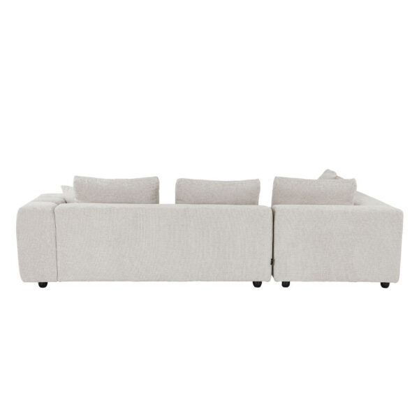 TOMOS ΚΑΝΑΠΕΣ ΓΩΝΙΑ ΑΡΙΣΤΕΡΗ BEIGE LEGASY 15 298x200x85cm 71-0113 - Image 4