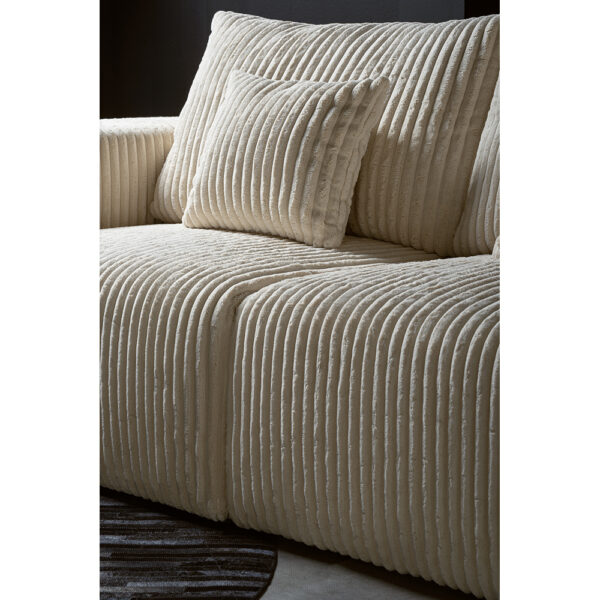 BULLET ΚΑΝΑΠΕΣ 3ΘΕΣΙΟΣ OFF WHITE AMBIENCE 02 232x101x92cm 71-0114 - Image 4