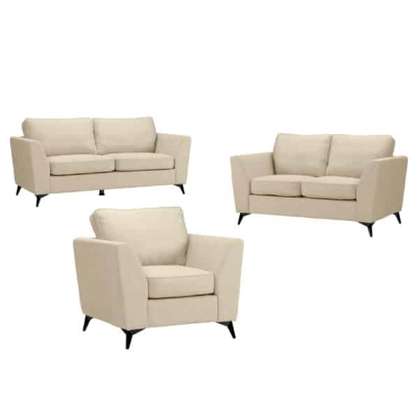 BOEL ΚΑΝΑΠΕΣ 3ΘΕΣΙΟΣ BEIGE BERGAMO 24 200x86x92cm 71-0150 - Image 4