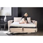 COCOON ΚΑΝΑΠΕΣ ΚΡΕΒΑΤΙ 3ΘΕΣΙΟΣ BEIGE LINCOLN D 03 208x94x92cm 71-0432 - Image 5