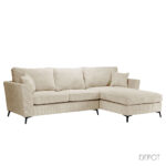 BOEL ΚΑΝΑΠΕΣ ΓΩΝΙΑ ΔΕΞΙΑ BEIGE LINCOLN D 03 280x170x92cm 71-0449