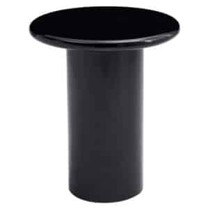 ΒΟΗΘΗΤΙΚΟ ΤΡΑΠΕΖΑΚΙ SOLNA HM18455.02 MDF ΣΕ GLOSSY ΜΑΥΡΟ Φ50x59Υεκ