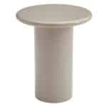ΒΟΗΘΗΤΙΚΟ ΤΡΑΠΕΖΑΚΙ SOLNA HM18455.05 MDF ΣΕ GLOSSY TAUPE Φ50x59Υεκ