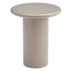 ΒΟΗΘΗΤΙΚΟ ΤΡΑΠΕΖΑΚΙ SOLNA HM18455.05 MDF ΣΕ GLOSSY TAUPE Φ50x59Υεκ