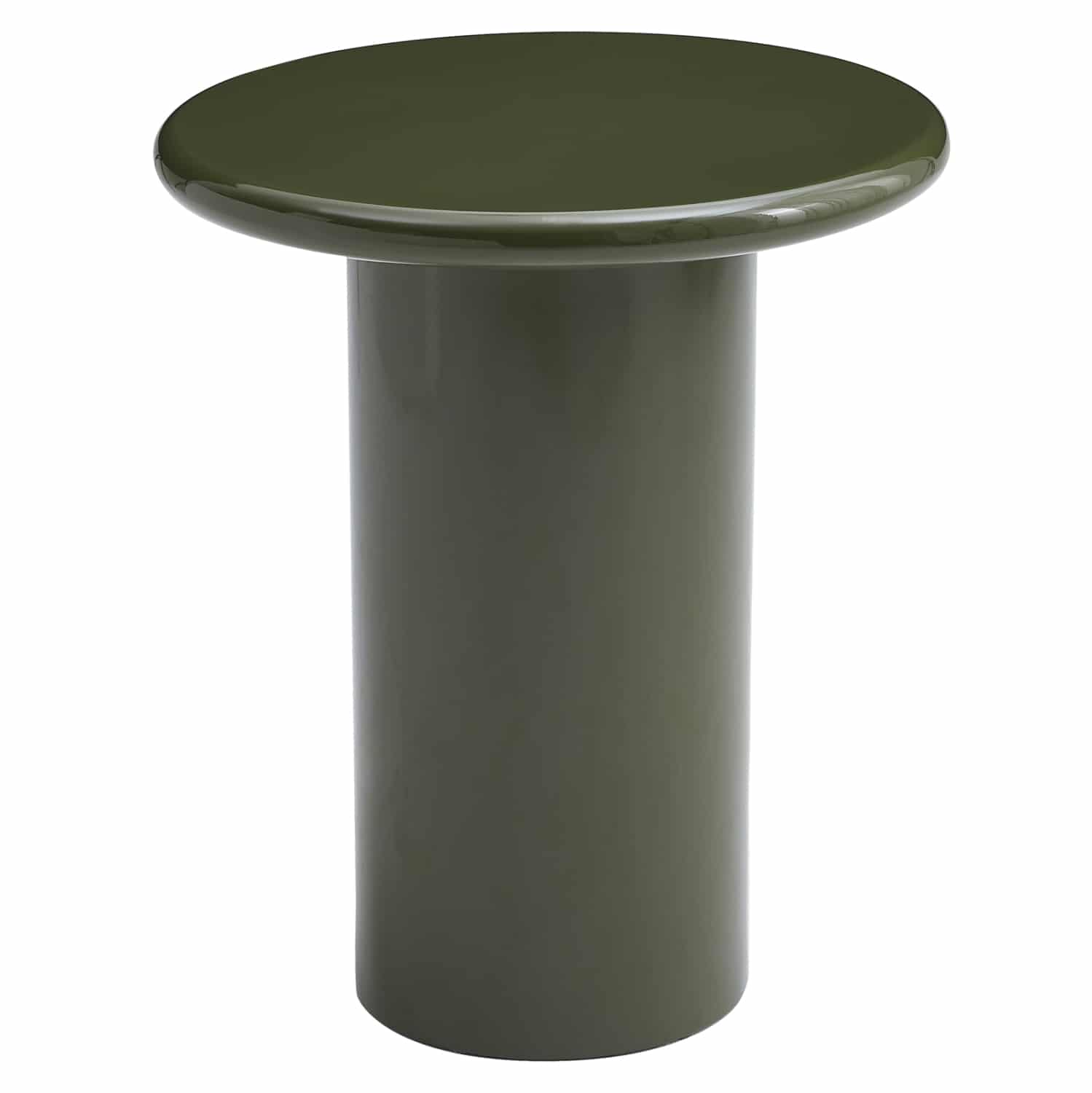 HM18455.07 ΒΟΗΘΗΤΙΚΟ ΤΡΑΠΕΖΑΚΙ SOLNA HM18455.07 MDF ΣΕ GLOSSY ΠΡΑΣΙΝΟ Φ50x59Υεκ - Image 1