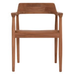 ΠΟΛΥΘΡΟΝΑ ΕΞΩΤΕΡΙΚΟΥ ΧΩΡΟΥ FREM HM18107 ΞΥΛΟ TEAK-ΦΥΣΙΚΟ ΧΡΩΜΑ 59x54.5x76Υεκ. - Image 3