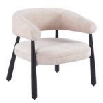 ΠΟΛΥΘΡΟΝΑ KERN HM18478.11 ΜΠΕΖ ΥΦΑΣΜΑ--ΜΕΤΑΛ.ΠΟΔΙΑ ΣΕ ΜΑΥΡΟ 70x64x72Υεκ.