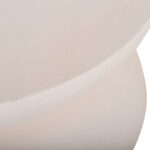 ΤΡΑΠΕΖΙ ΣΑΛΟΝΙΟΥ ANNA HM18158.02 FIBER CEMENT ΣΕ ΛΕΥΚΟ--Φ92x44.5Υεκ - Image 6