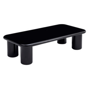 ΤΡΑΠΕΖΙ ΣΑΛΟΝΙΟΥ SOLNA HM18454.02 MDF ΣΕ GLOSSY ΜΑΥΡΟ 120x60x31Υεκ
