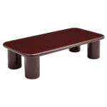 ΤΡΑΠΕΖΙ ΣΑΛΟΝΙΟΥ SOLNA HM18454.06 MDF ΣΕ GLOSSY ΚΟΚΚΙΝΟ 120x60x31Υεκ