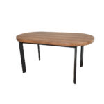 OVALE ΤΡΑΠΕΖΙ SONOMA 160x80x75cm 02-0740 - Image 4
